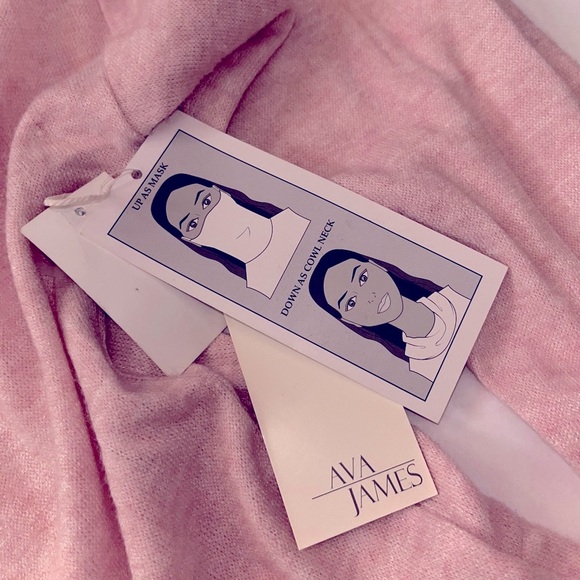 Cowl Neck Mask Sweater - Picture 4 of 6